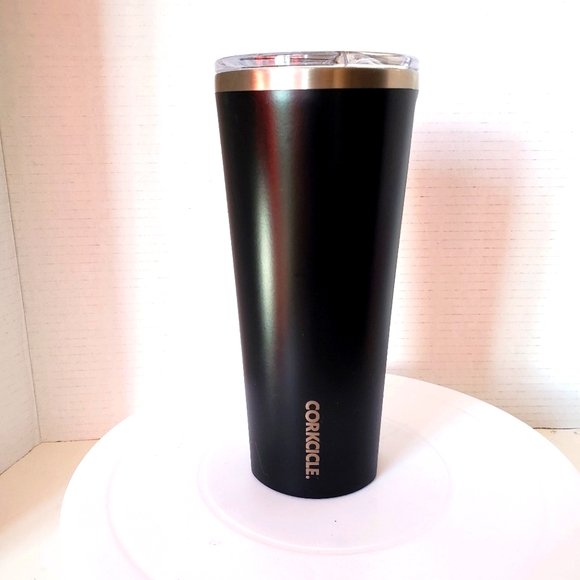 Corkcicle Black Insulated Travel Cup size 24 oz - Picture 1 of 8